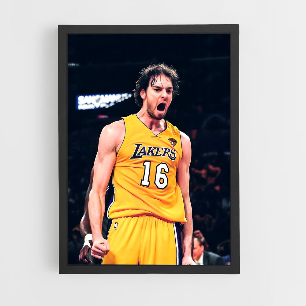 Poster L'Énergie de Pau – affiche Basketball (vue 2)